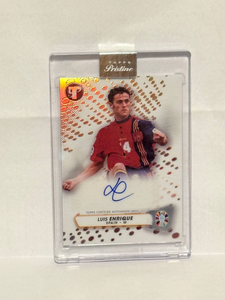 2024 Topps Pristine Road to UEFA Euro 2024 Luis Enrique