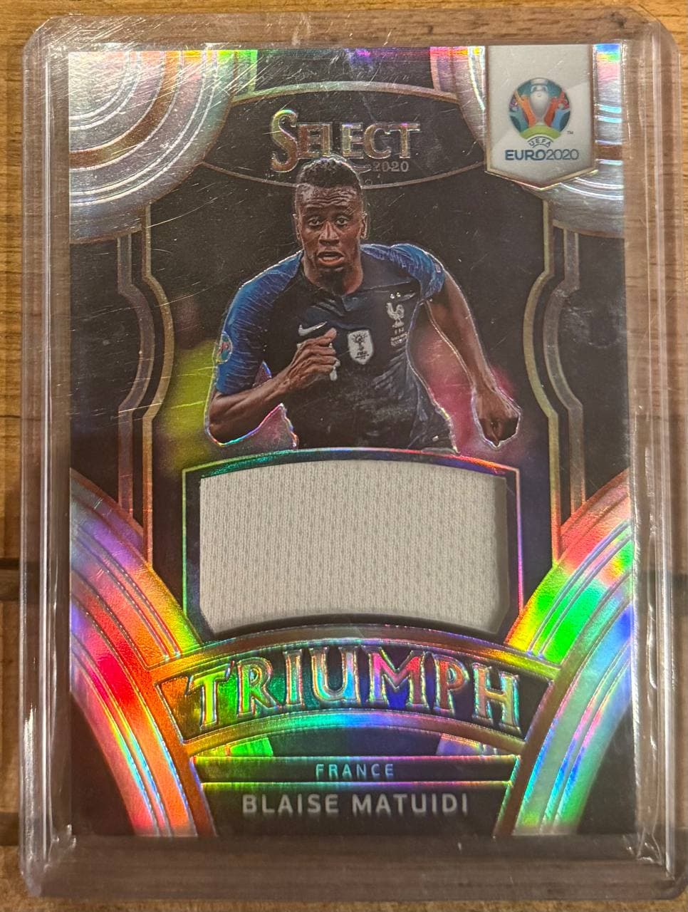 2020 Panini Select UEFA Euro 2020 Triumph Relics #TR-BM Blaise Matuidi Jersey