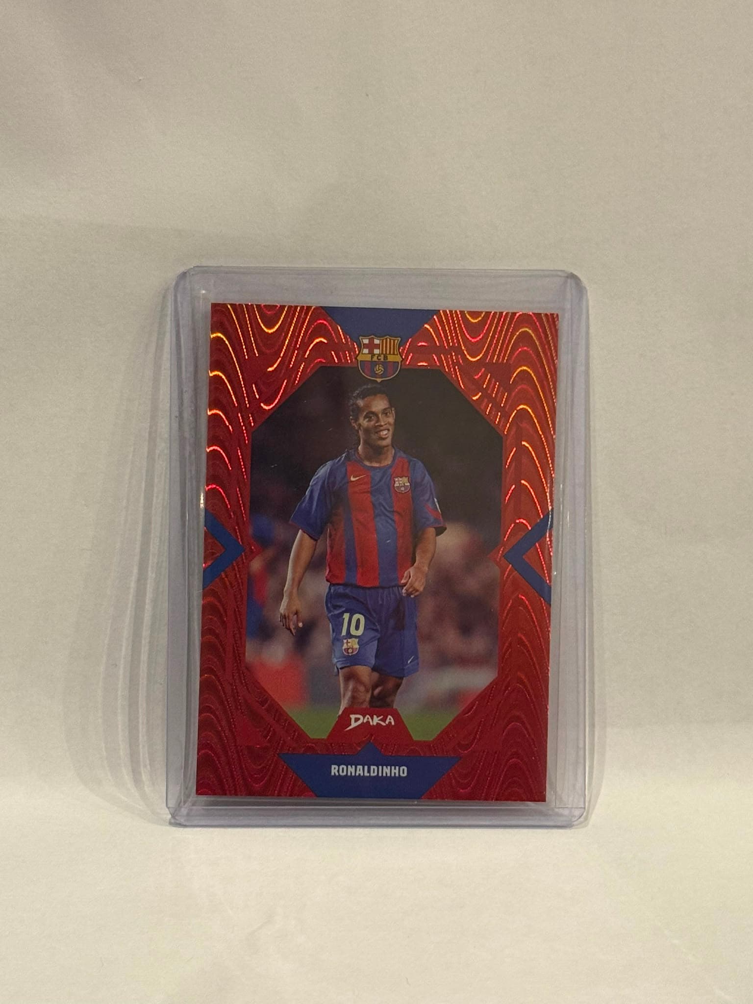 2025 DAKA FC Barcelona Red #FCB-25-A Ronaldinho /49