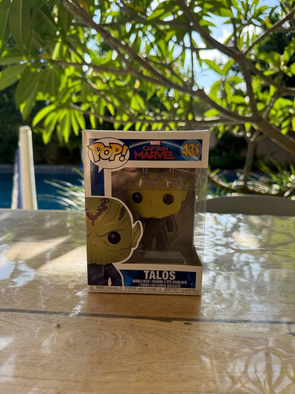 Funko Pop! Marvel: Captain Marvel Talos #431