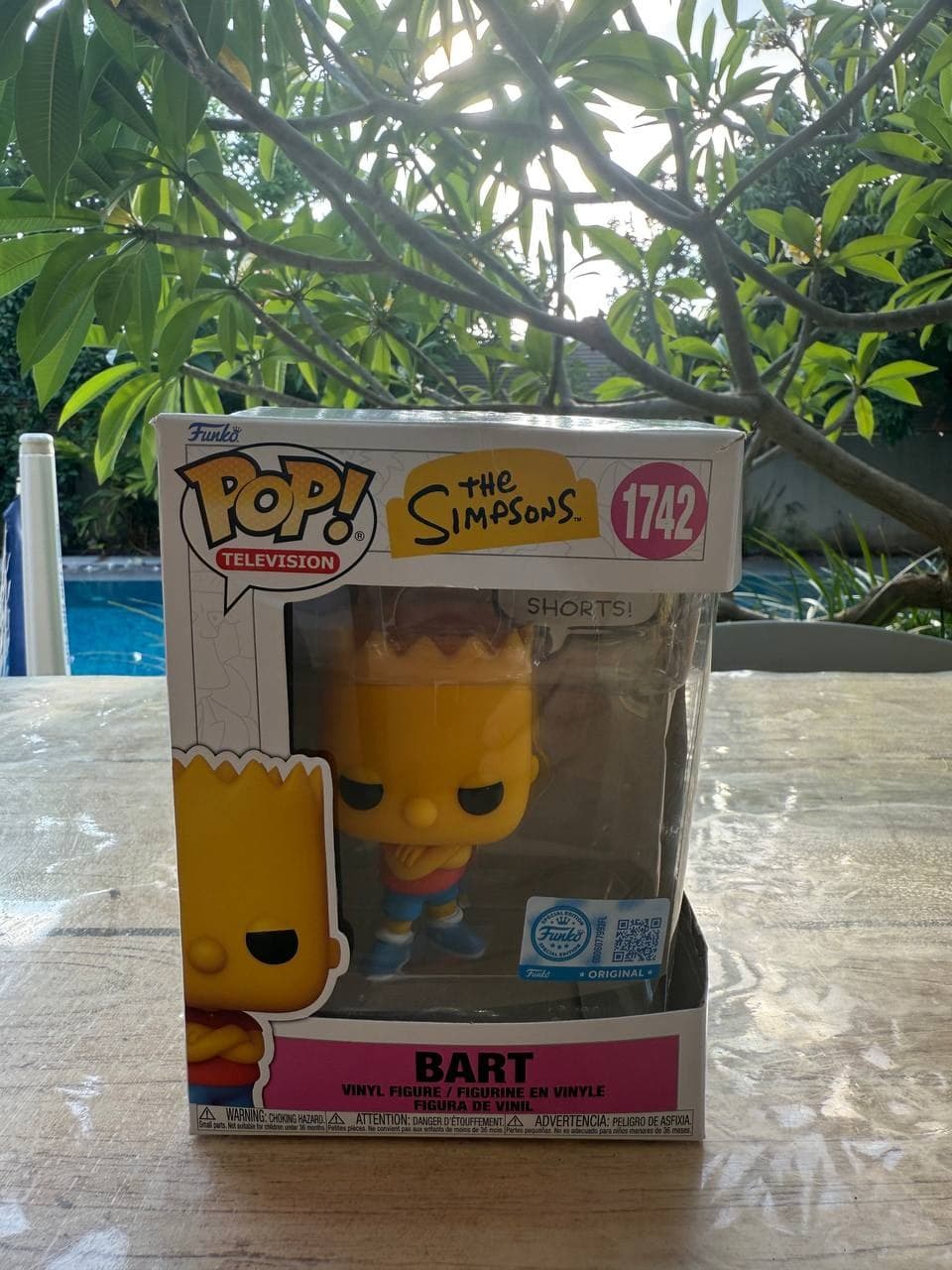 Funko Pop! The Simpsons Bart Simpson Funko Exclusive #1742