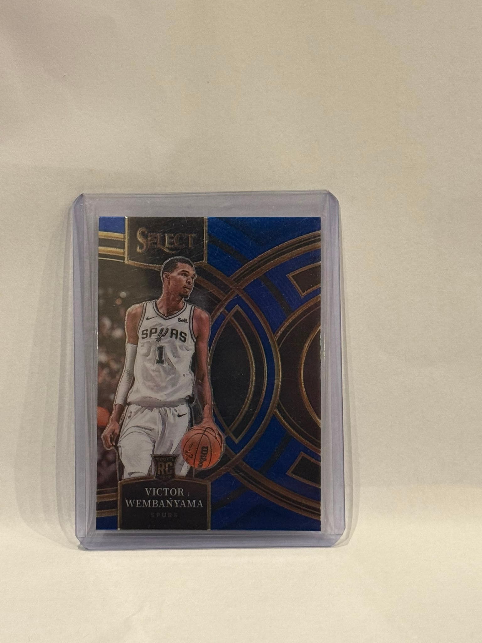 2023-24 Panini Select Premier Blue #121 Victor Wembanyama Rookie Card (RC)