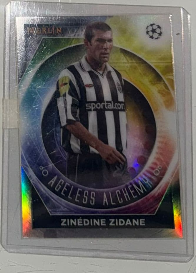 2022-23 Topps Merlin UCC Ageless Alchemy #AA-20 Zinédine Zidane