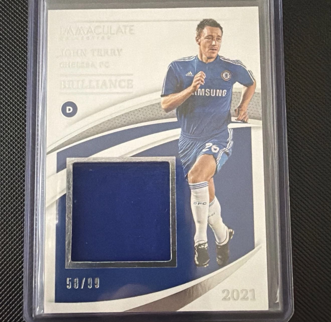 2021 Panini Immaculate Collection Brilliance John Terry Jersey /99